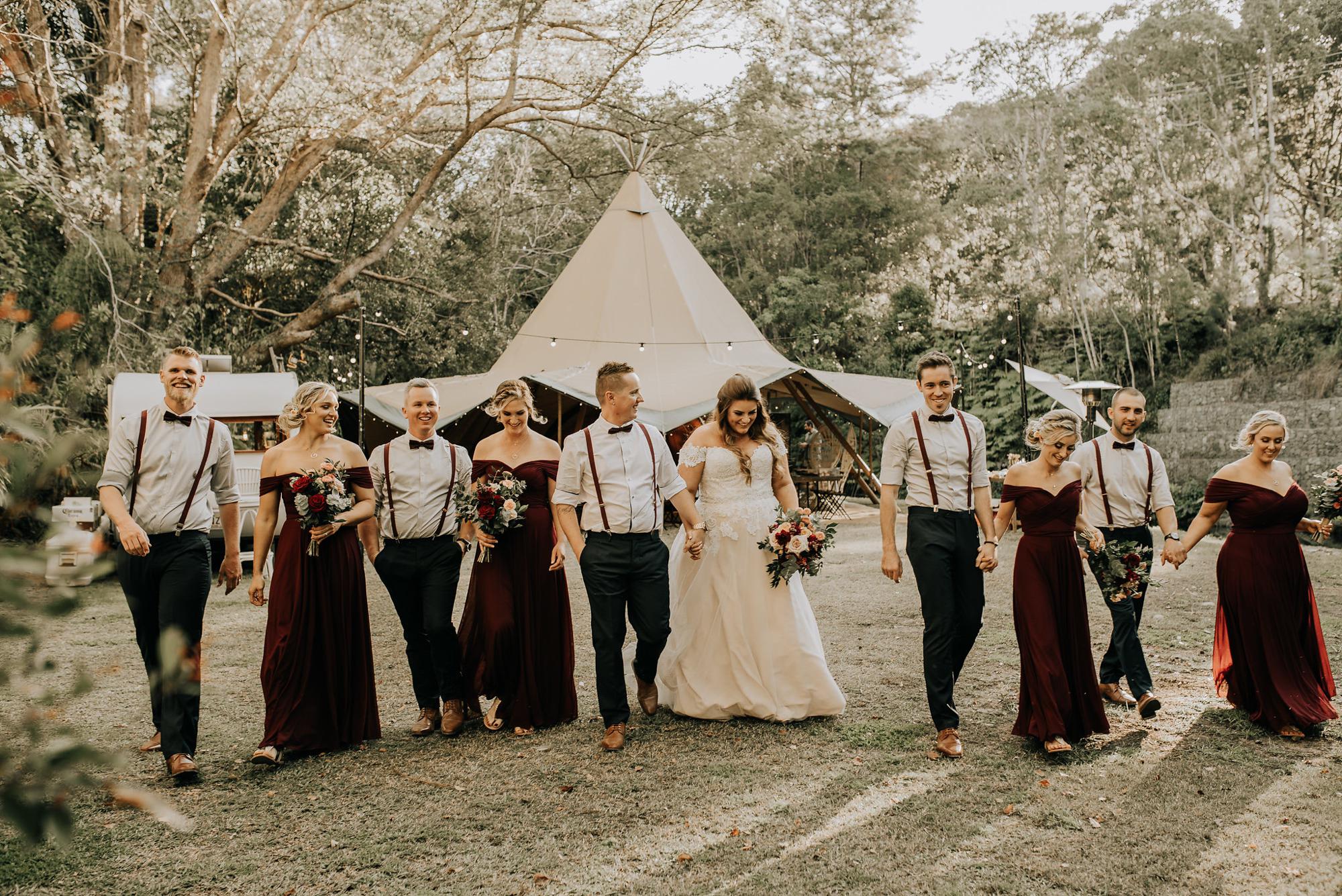 Sol Gardens Tipi Wedding